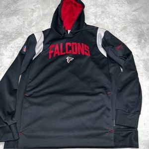Men's Nike Atlanta Falcons Therma-Fit Sideline Hoodie Jacket Size Large